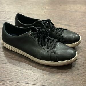 Cole Haan Black Leather Sneakers